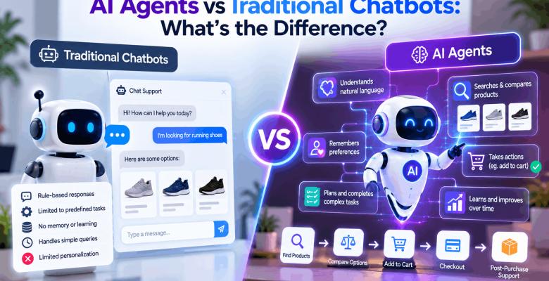 AI Agents vs Traditional Chatbots: What's the Difference?